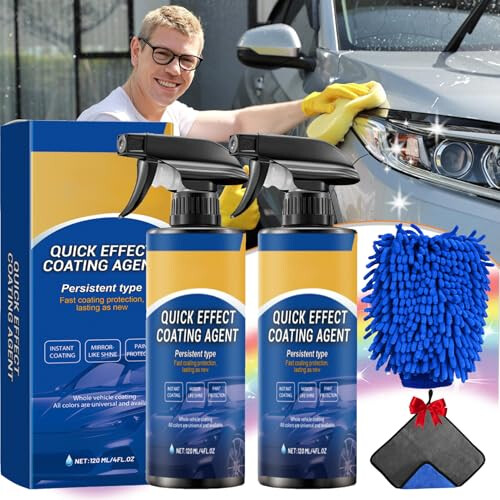 (120ML-2PCS, -) 3 sprays nano coating, 120ml