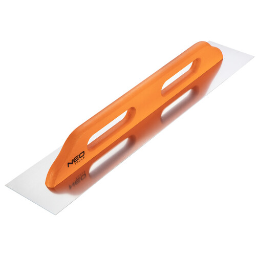Paleta recta, 680 x 128 mm, mango de madera