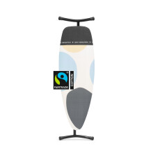 Brabantia - Ironing Board D - Integrated Steam Iron Rest - Adjustable Height with Transport Lock - Non-Slip Rubber Feet