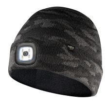 CAMO SAPKA LED ZSEBLÁMPÁVAL, KETTŐS RÉTEGŰ - T N81-632