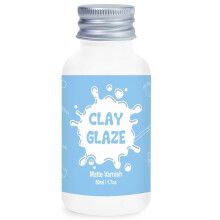 50ml Air Dry Clay Glaze,Air Dry Clay Varnish for Airdry Clay,Clay Varnish for Air Drying Clay Can Used to Prevent Clay Cracking, Scratches, and We