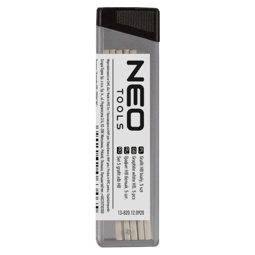 Grafite HB bianche (per 13-810, 13-815), 5 pezzi