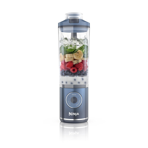 Ninja Ninja Blast Max 570ml Portable Blender, 3 Functions, Navy BC251EUNV