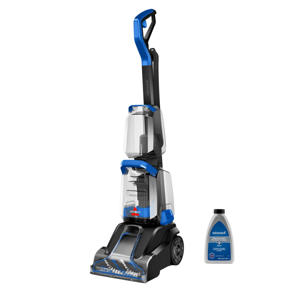 Bissell Powerwash Compact, Compact Carpet Cleaner For Stains & Odours, Portable Carpet Stain Remover, Multisurface Rug Cleaner, 600W, Corded,76 Dba, 4