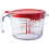 Pyrex Pyrex PIREX Graduated Measure Liters 1 with Lid 2