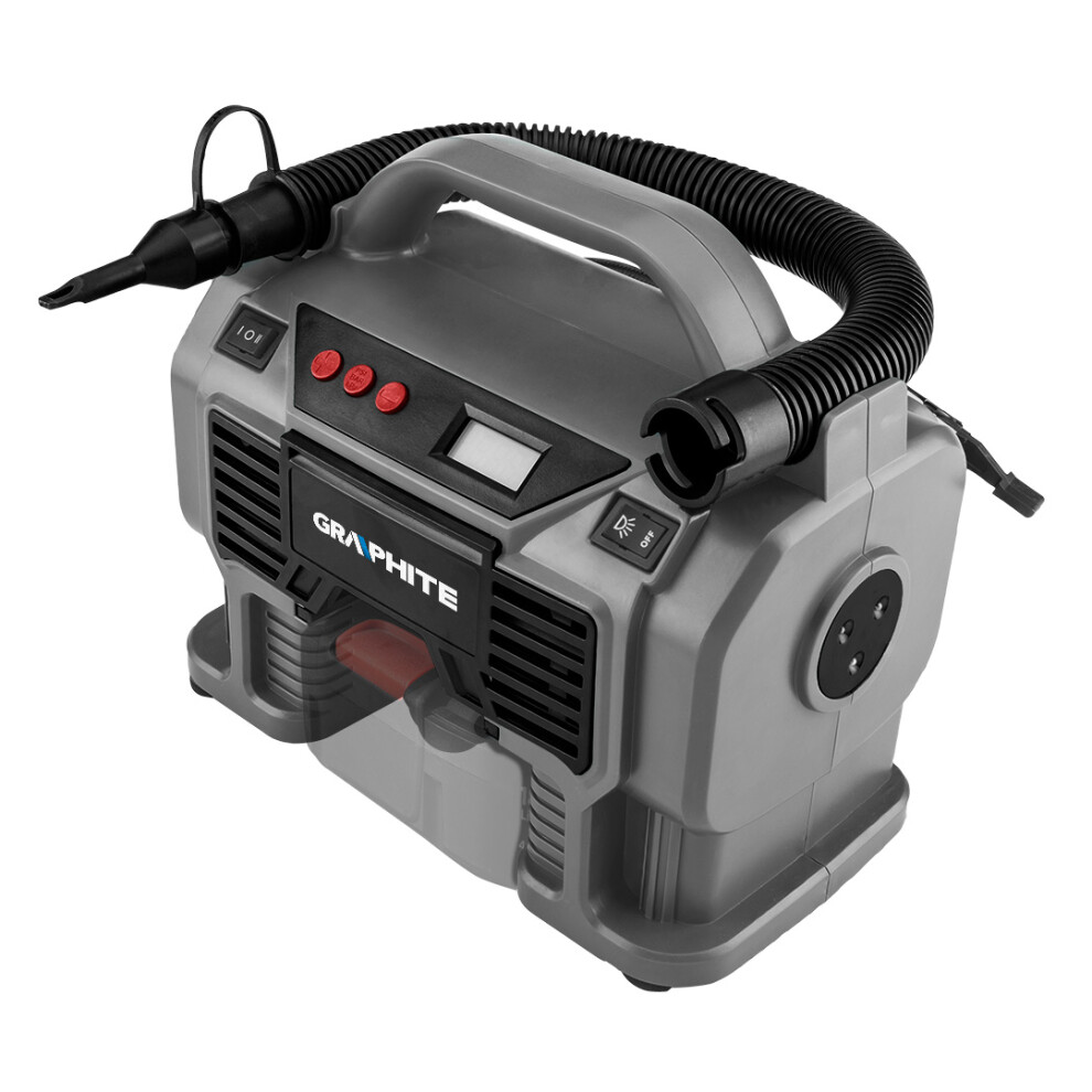Schwarz Graphite 58Ge113 Ölfreier Kompressor 18V - Bild 6