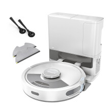 Shark Matrix Plus 2-in-1 Robot Vacuum and Mop with Self-charging Base - Deep-cleans Carpets, Hard Floors and Pet Hair - 3D LiDAR Navigation - Wi-Fi/Ap