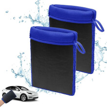 (Blue 2pcs, -) 2026 Synthetischer Ton Handtuch, Auto, Detailing, Ton, Ersatz, Glas, Reinigung, Politur, Lack, Wischentuch