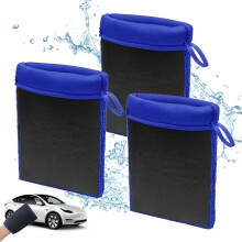 (Blue 3pcs, -) 2026 Synthetischer Ton Handtuch, Auto, Detailing, Ton, Ersatz, Glas, Reinigung, Politur, Lack, Wischentuch
