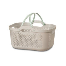 Addis Signature 45L Laundry Basket with Long Handles, Large Plastic Washing Bask