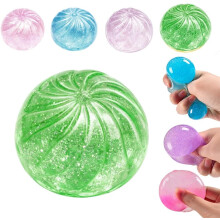 (Green, -) 2026 Brokatowy pierożek Squishy, sensoryczny gadżet łagodzący stres