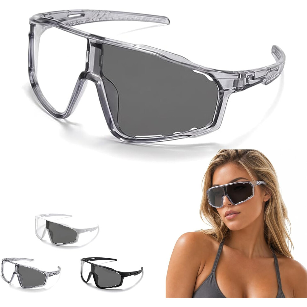 (#A-1Pcs, -) Uv400 Photochromic Polarised Safety Glasses, Impact 5437706604143