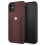 BMW BMW Leder Curve Perforierte Rote iPhone 11 Hülle 1