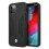 BMW BMW Læder Perforeret Sort iPhone 12 Etui 1