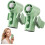(Green 2pcs, -) Mini ventilateur clip, affichage LED 1
