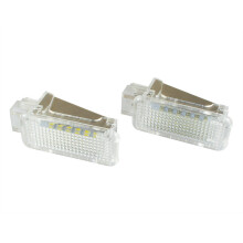 Juego de 2 luces LED de iluminación interior para Audi A2, A3, A4 y A4 Kombi.
