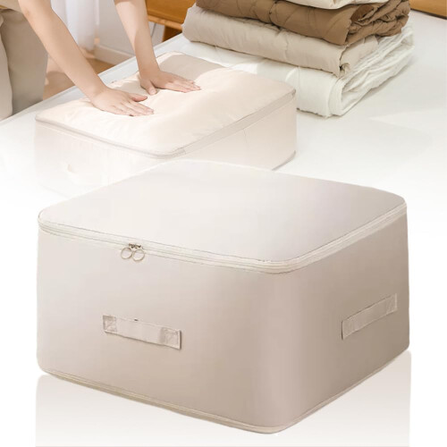 (Beige, 54*42*50cm) Sac compression, gris, 54x42x50cm