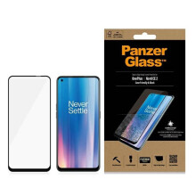 Gehärtetes Glas für OnePlus Nord CE 2 PanzerGlass E2E Hüllenkompatibel Schwarz