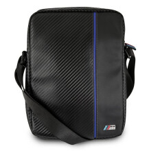 BMW 10" tablet-cover med kulstoffiber og blå striber