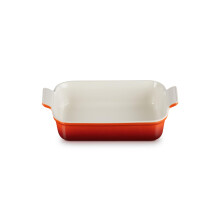 Le Creuset Heritage Rectangular Dish, Stoneware, 32 cm, 2.31 kg, Cerise, 71102320600001