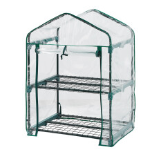 DRIVHUS 69*49*95 CM, PVC-FOLIE, METALSTRUKTUR - T N15-900