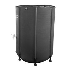 Conteneur pliable pour eau de pluie - NEO - 500 L - PVC - Résistant aux UV - Pliable
