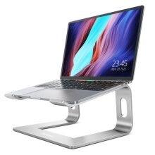 Nulaxy Laptop Stand for Desk, Aluminum Laptop Riser, Ventilated Computer Stand Compatible with MacBook Pro/Air, Dell XPS, HP, Lenovo More 10-16” Lap