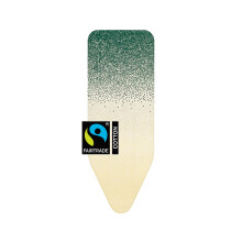 Brabantia - Ironing Board Cover C, Top Layer with Durable 2mm Foam Layer and 100% Fairtrade Cotton – Handy Design for Effortless Ironing – 124x45