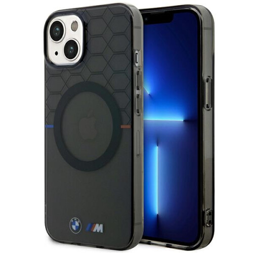 BMW Funda MagSafe para iPhone 14 BMW Pattern Gris
