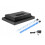 Couvercle d'aquarium 40x25 noir + éclairage LED BLANC + BLEU 1