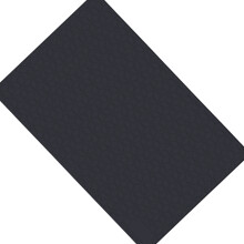 Modifizierbare Gummi-Aufbewahrungsmatte,-71,1cmx56cm Schwarz