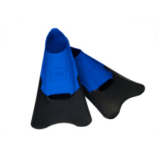 Pinne corte Aqua-Sport Aqua Blade XXL nere e blu AS8015, taglia 44-45