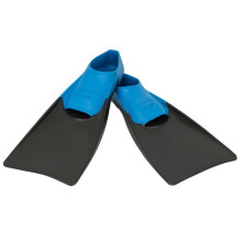 Pinne da nuoto lunghe AQUA-SPORT XXXL nere e blu, taglia 46-47 AS1619