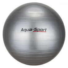 Aqua-Sport Powerstretch Anti-Burst Gymnastikbold, Grå, 75 cm, AS0075