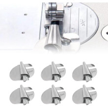 (6pcs#5/6/7/8/9/10mm, -) Almofada de gel para assento de motocicleta, com amortecimento de impacto em formato de favo de mel 3D.