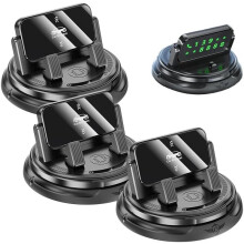 (Black 3pcs, -) 2026 Car Phone Holder, 360 Rotation Dashboard Mount