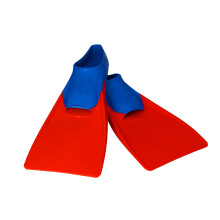 Pinne da nuoto lunghe Aqua-Sport XXS, rosso-blu, taglia 30-33 AS1619