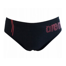 MAILLOT DE BAIN ARENA SWIMWEAR POUR HOMME, SOUS-VÊTEMENTS LUMINEUX NOIR ROUGE FLUO 003197/540 D5