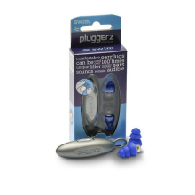Enchufe azul Pluggerz Junior + estuche EN352