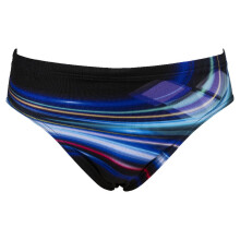 Slip de bain homme ARENA SWIMWEAR à lumières clignotantes, noir et multicolore royal 003507/508 D3