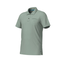 Herre Arena poloshirt med lommer, ensfarvet jadegrøn 007267/650 M