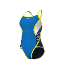Dame badedragt ARENA ICONS SUPER FLY B RIVER BLUE NAVY 006644/871 D36