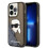 iPhone 14 Pro Max, custodia rigida Karl Lagerfeld, glitter nera 1