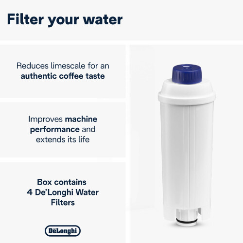 De'Longhi DeLonghi Water Filter DLSC321  Softener and Purifier for Coffee Makers Acti 2