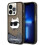 Custodia per iPhone 14 Pro Max Karl Lagerfeld Glitter Choupette nera 1