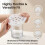 (2pcs White, -) Silicone Bloemschikrooster - Herbruikbaar Bloemengrid 3
