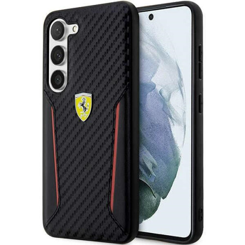 Ferrari Samsung Galaxy S23 Plus Ferrari Hardcase Carbon Black