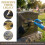 (Gold, -) Stylo tombe doré, waterproof, noir 4