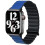 Apple Watch Beline Magnetic Pro Armband Schwarz/Blau 1