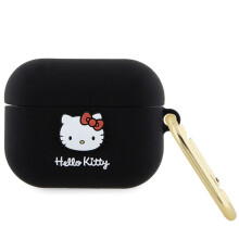 AirPods Pro tok Hello Kitty szilikon 3D fekete
